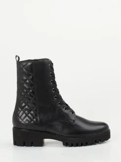 Hassia – Schnürboots aus Kalbleder Schwarz