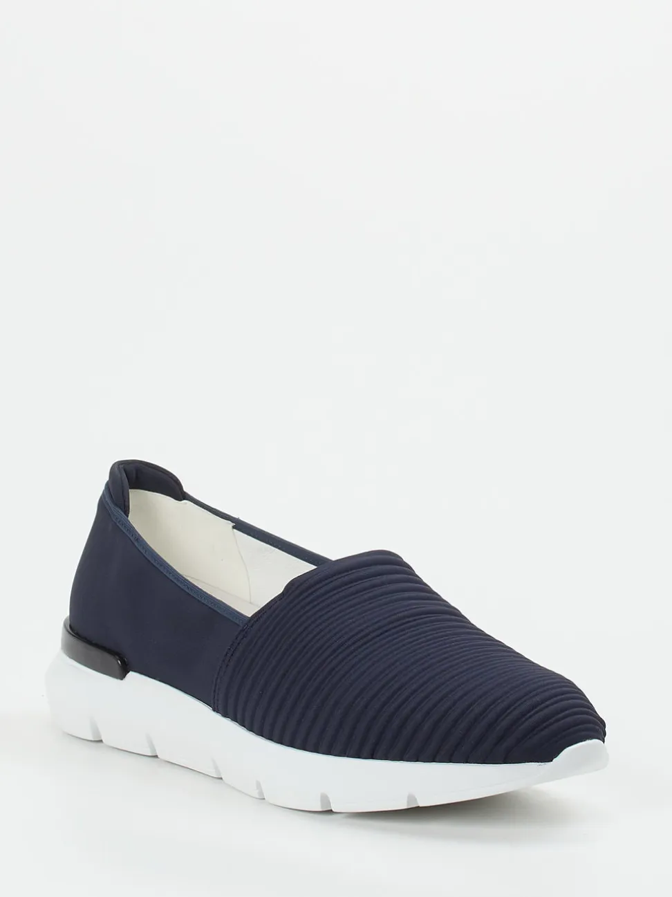 Hassia – Slipper aus Textil in Dunkelblau