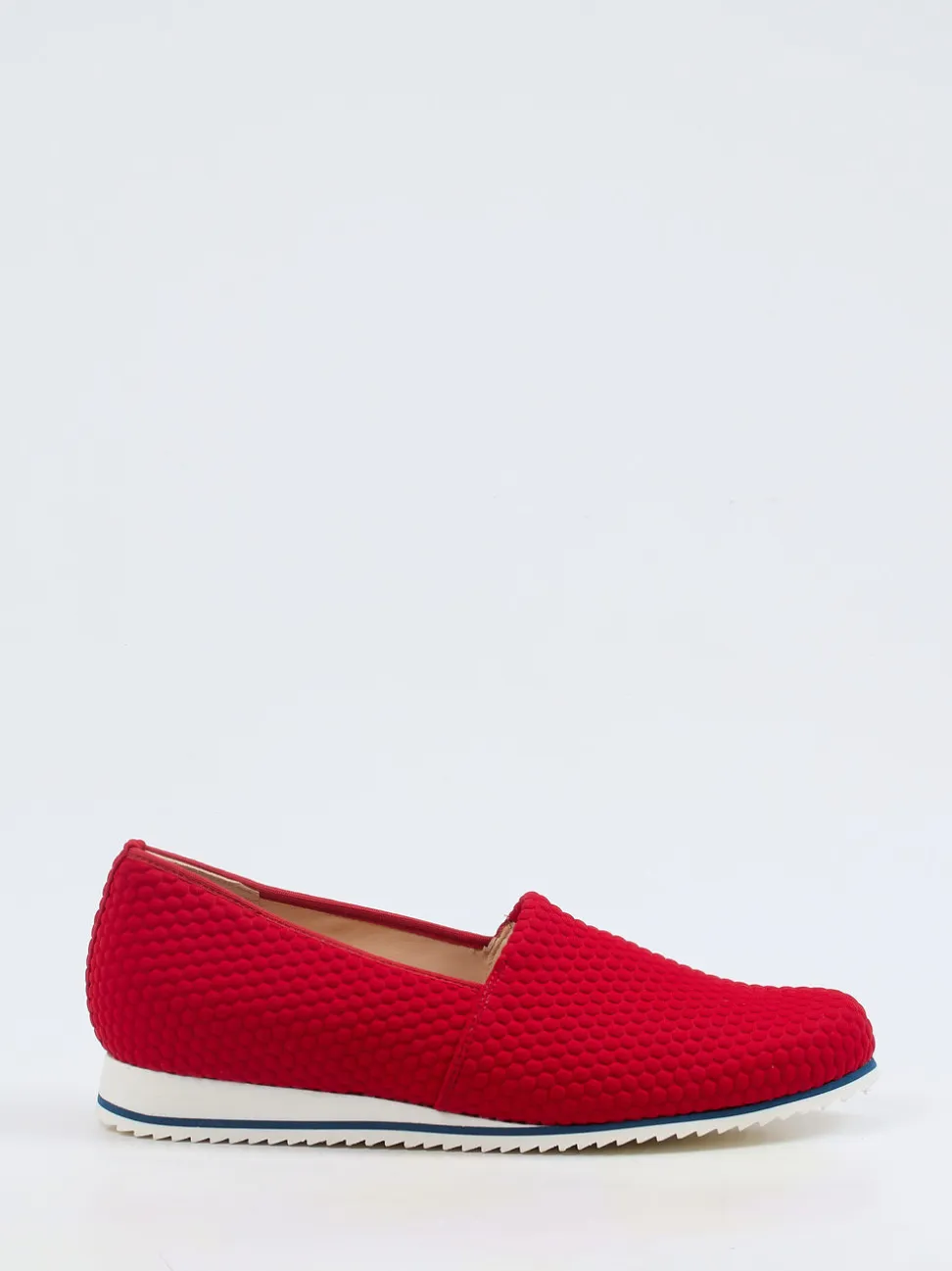 Hassia – Slipper aus Textil in Signalrot