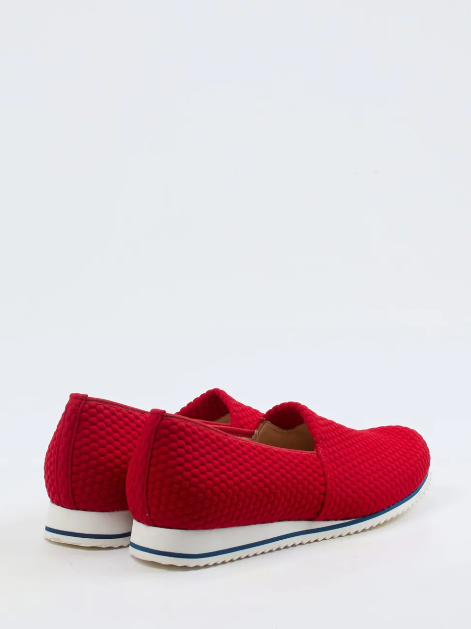 Hassia – Slipper aus Textil in Signalrot