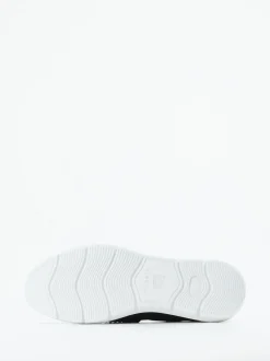 Hassia – Slipper aus Textil in Schwarz