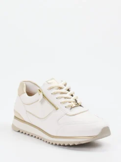 Hassia – Sneaker aus Kalbleder mit Goldakzenten