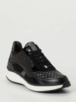 Hassia – Sneaker aus Kalbleder in Schwarz
