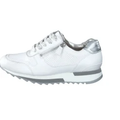 Hassia – Sneaker aus Kalbleder mit Metallic-Ferse