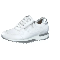 Hassia – Sneaker aus Kalbleder mit Metallic-Ferse