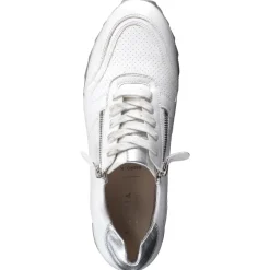 Hassia – Sneaker aus Kalbleder mit Metallic-Ferse