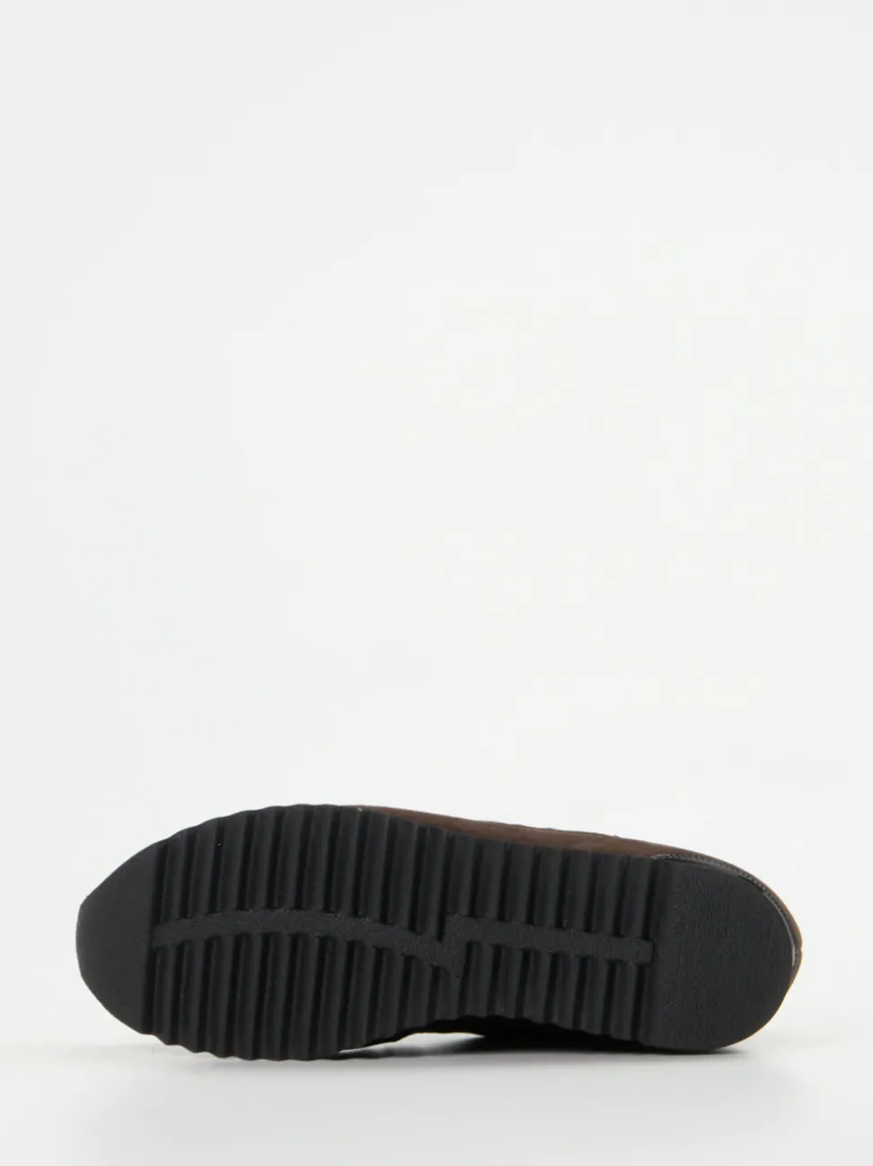 Hassia – Sneaker aus Veloursleder in Dunkelbraun
