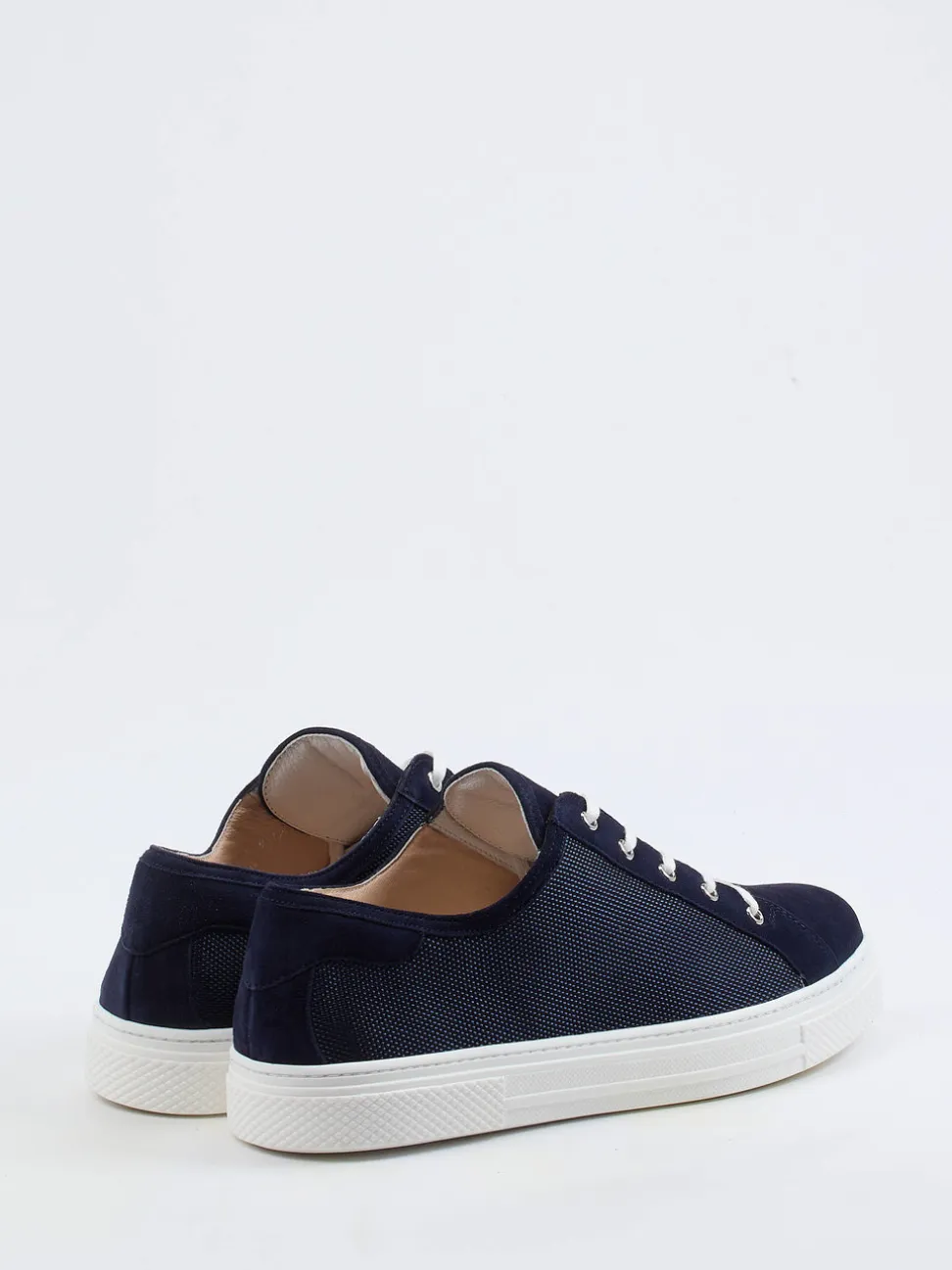 Hassia – Sneaker aus Veloursleder und Mesh dunkelblau