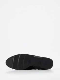 Hassia – Stiefeletten aus Veloursleder schwarz