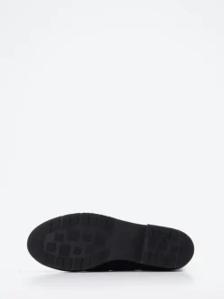Hassia – Stiefeletten aus Veloursleder Dunkelblau