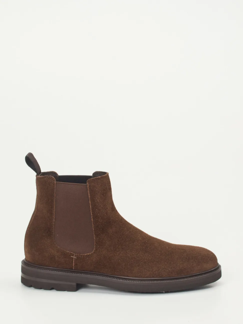 Henderson – Chelsea Boots aus Veloursleder braun