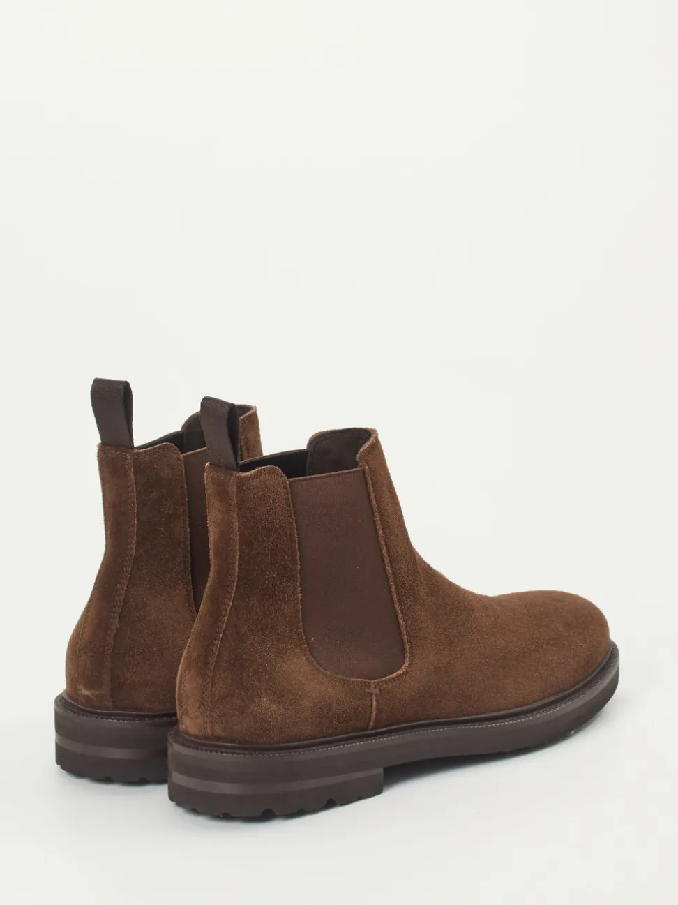Henderson – Chelsea Boots aus Veloursleder braun