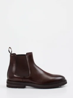 Henderson – Chelsea Boots aus Kalbleder Dunkelbraun