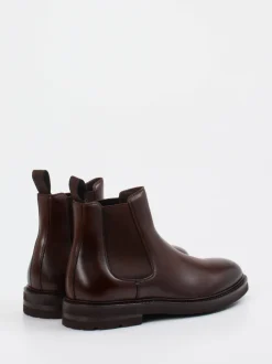 Henderson – Chelsea Boots aus Kalbleder Dunkelbraun