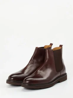 Henderson – Chelsea Boots aus Kalbleder dunkelbraun