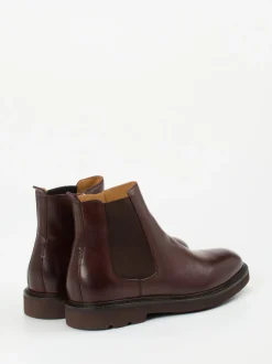Henderson – Chelsea Boots aus Kalbleder dunkelbraun