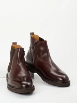 Henderson – Chelsea Boots aus Kalbleder dunkelbraun