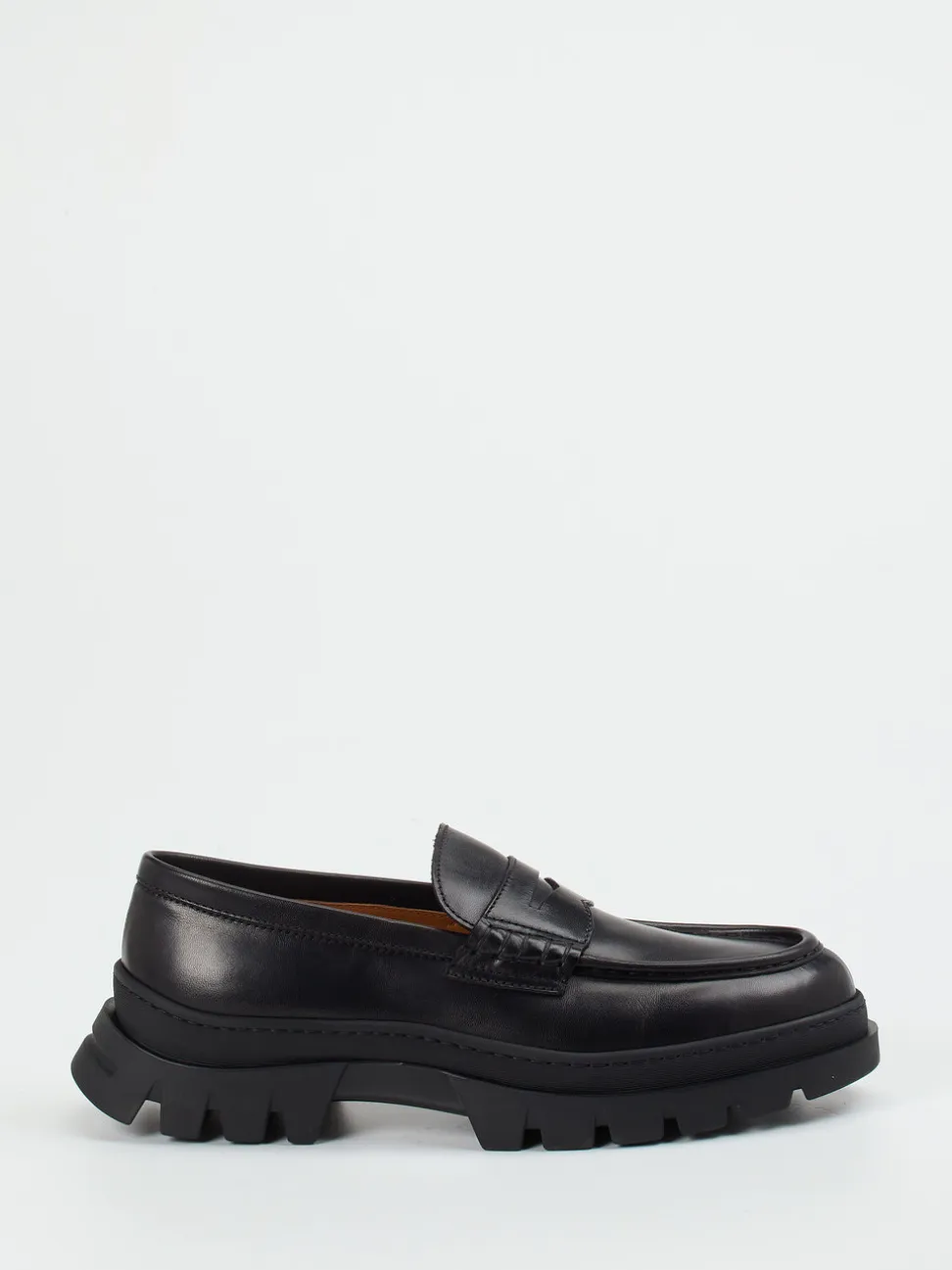 Henderson – Chunky Loafer aus Kalbleder schwarz