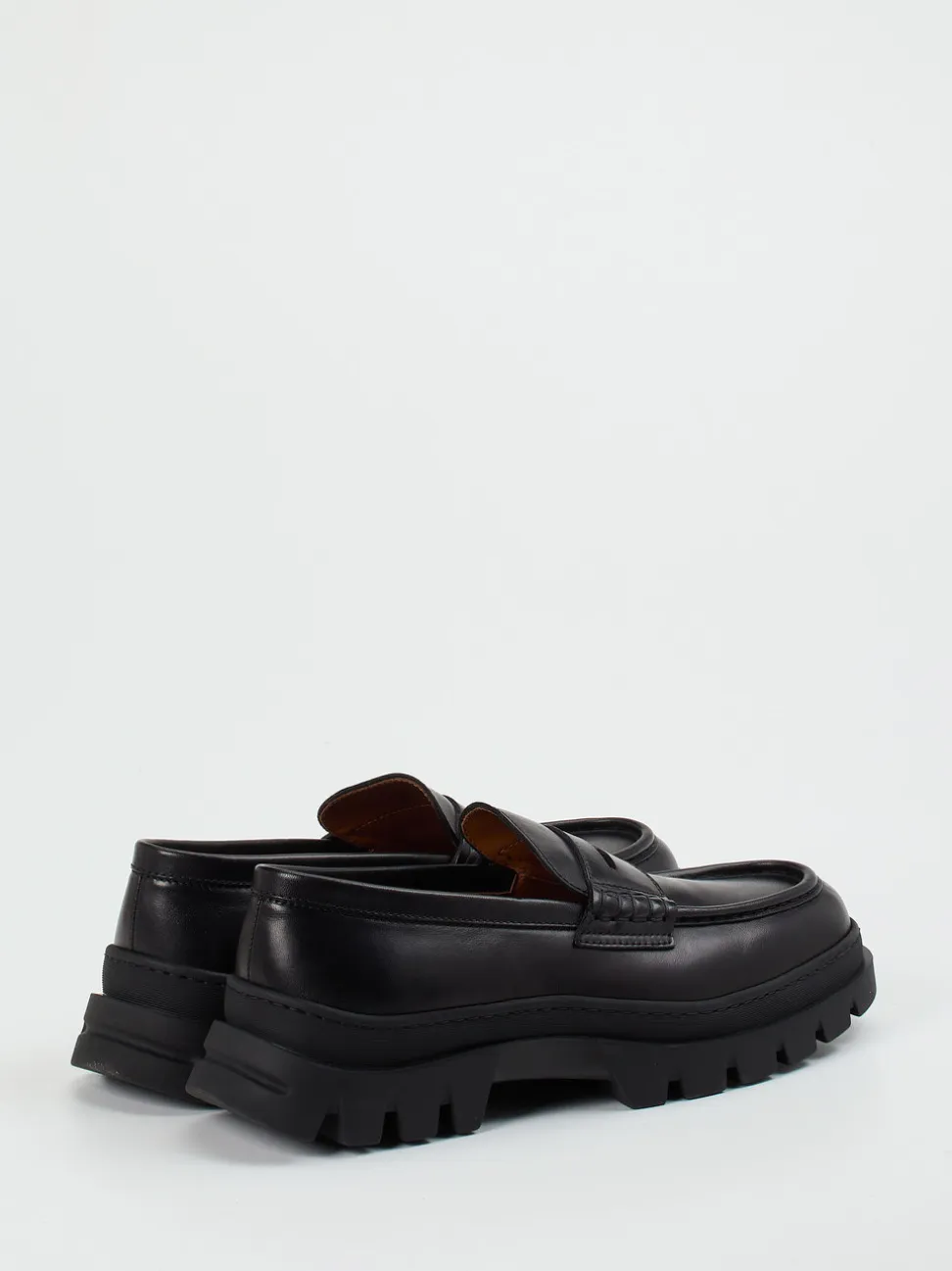 Henderson – Chunky Loafer aus Kalbleder schwarz
