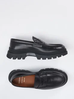 Henderson – Chunky Loafer aus Kalbleder schwarz