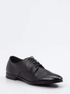 Henderson – Derby-Schnürschuh aus Hirschleder Schwarz