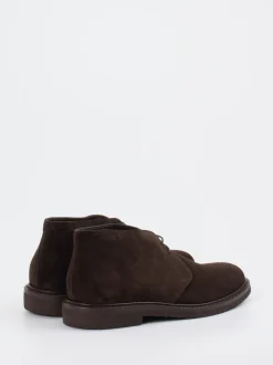 Henderson – Desert Boots aus Veloursleder Dunkelbraun