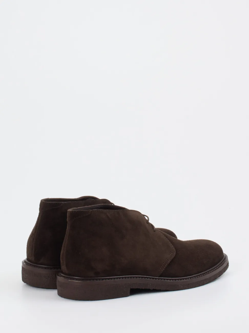 Henderson – Desert Boots aus Veloursleder Dunkelbraun
