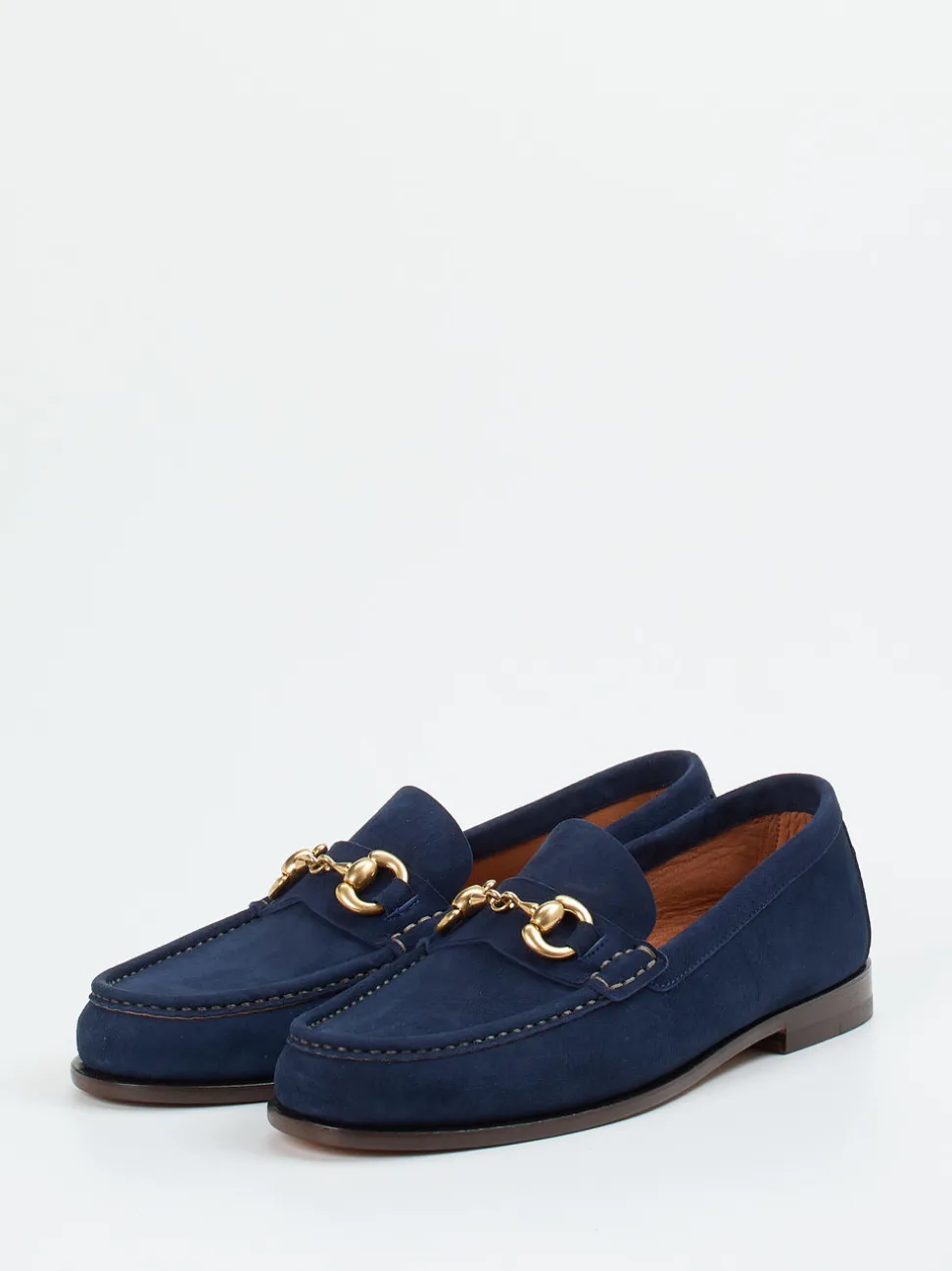Henderson – Loafer aus Veloursleder marineblau