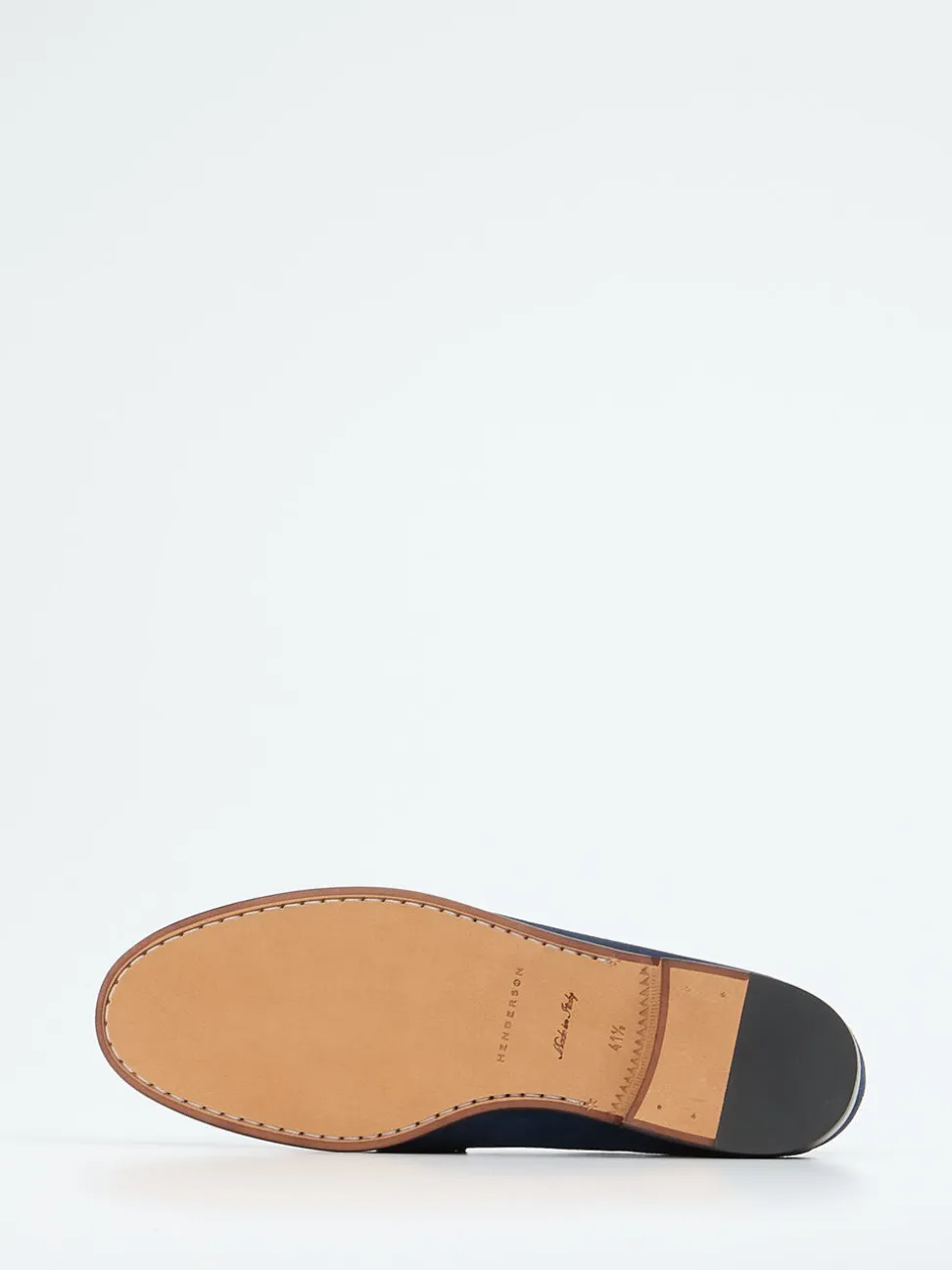 Henderson – Loafer aus Veloursleder marineblau