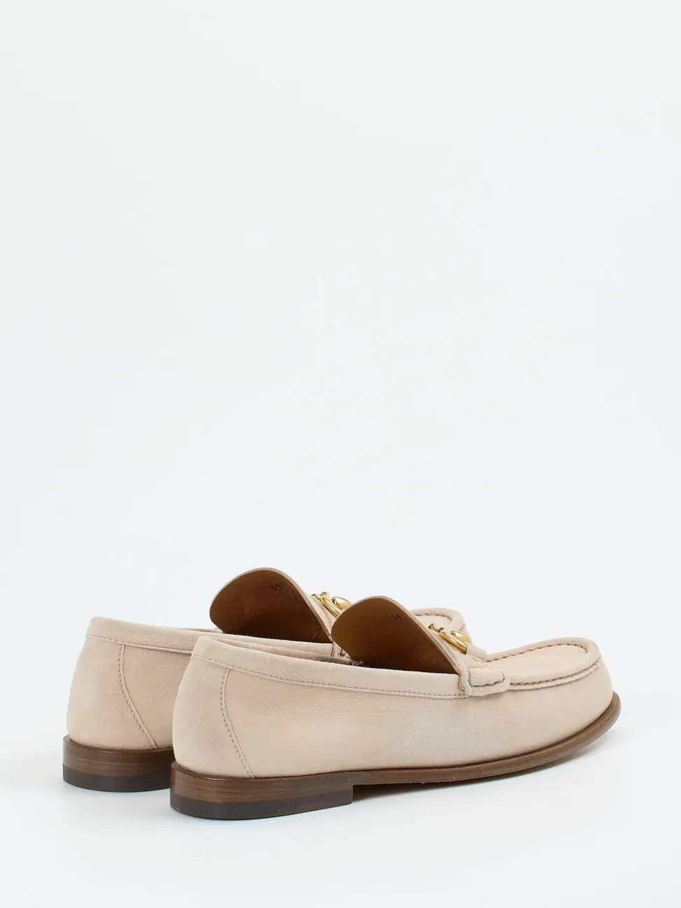 Henderson – Loafer aus Veloursleder in Beige