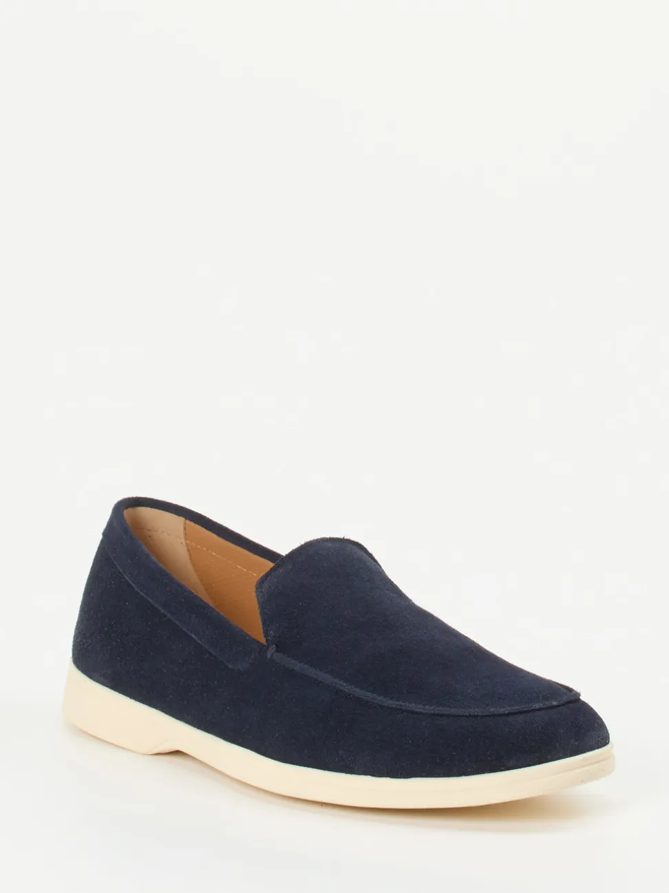Henderson – Loafer aus Veloursleder navyblau
