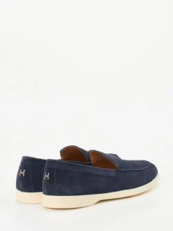 Henderson – Loafer aus Veloursleder navyblau