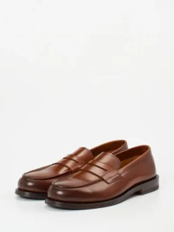 Henderson – Penny Loafer aus Kalbleder braun