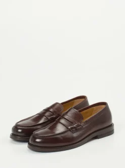 Henderson – Penny Loafer aus Kalbleder Dunkelbraun