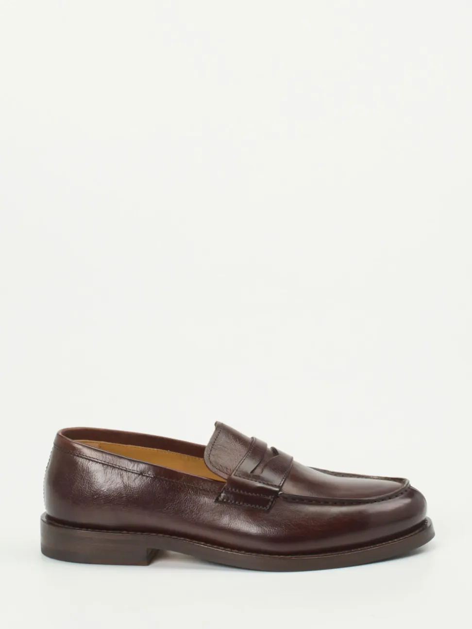 Henderson – Penny Loafer aus Kalbleder Dunkelbraun