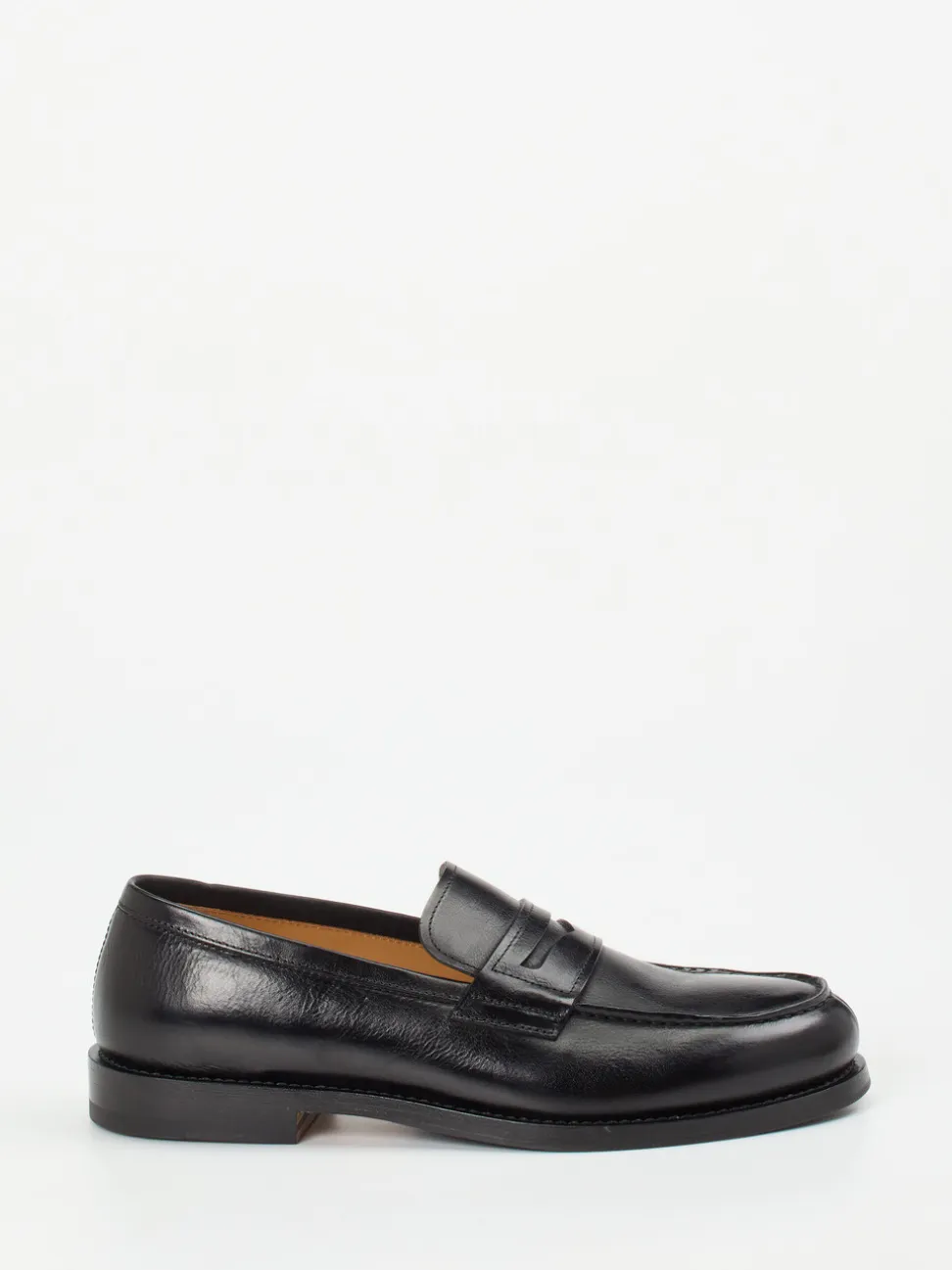 Henderson – Penny Loafer aus Kalbleder schwarz