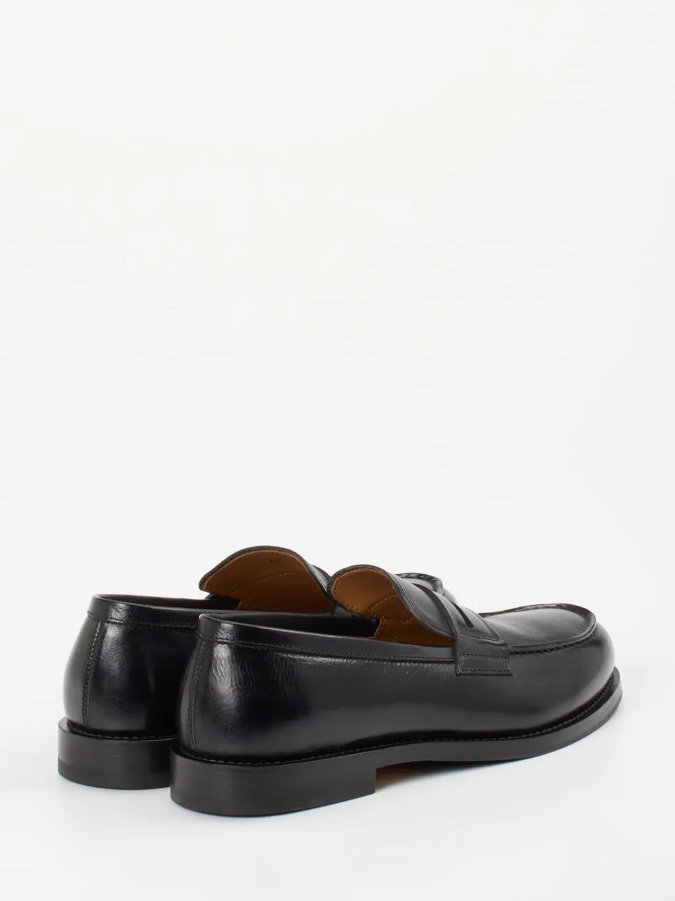 Henderson – Penny Loafer aus Kalbleder schwarz
