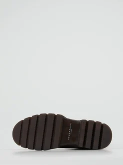 Henderson – Schnürboots aus Veloursleder braun