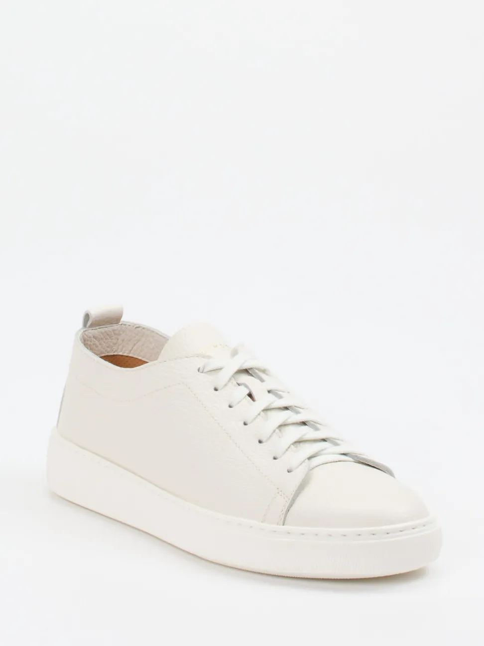 Henderson – Sneaker aus Hirschleder in Offwhite