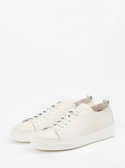 Henderson – Sneaker aus Hirschleder in Offwhite
