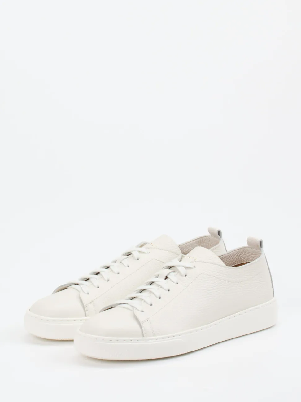 Henderson – Sneaker aus Hirschleder in Offwhite
