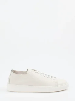 Henderson – Sneaker aus Hirschleder in Offwhite