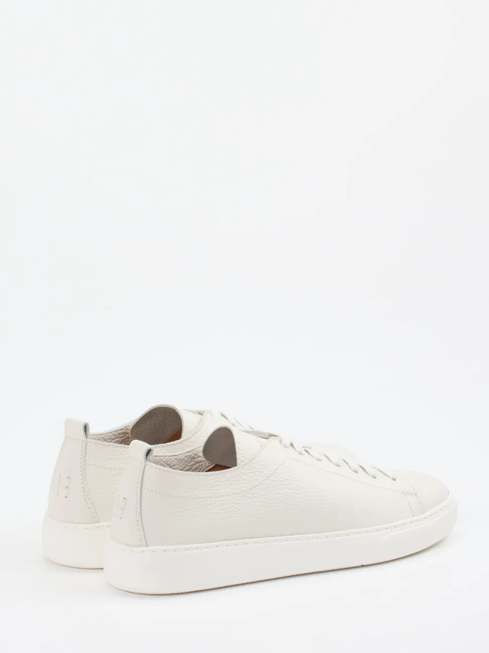 Henderson – Sneaker aus Hirschleder in Offwhite