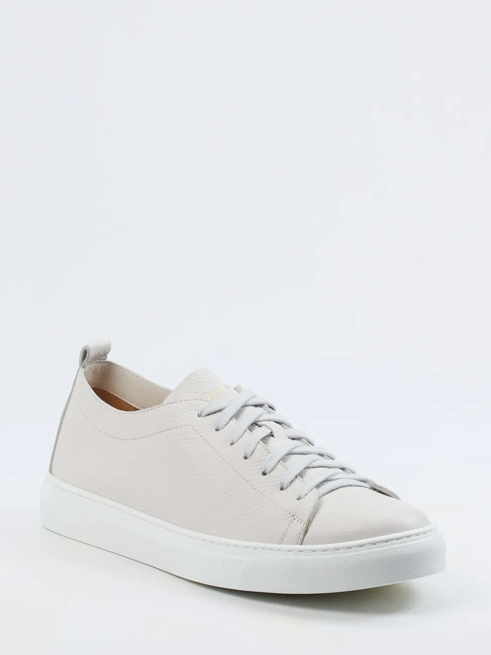Henderson – Sneaker aus Hirschleder cremeweiß