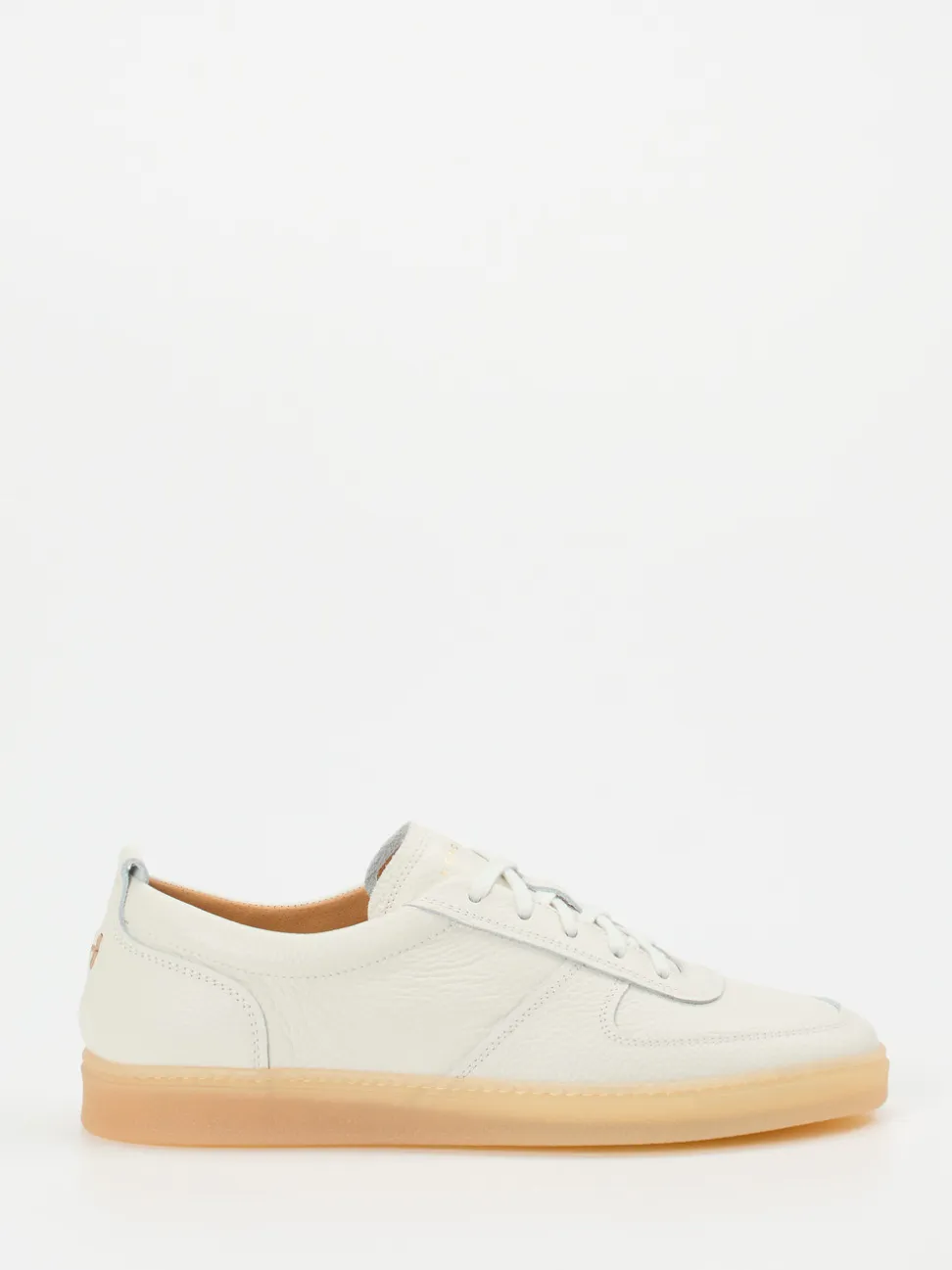 Henderson – Sneaker aus Kalbleder in Beige