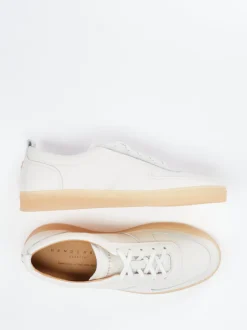 Henderson – Sneaker aus Kalbleder in Beige