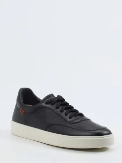 Henderson – Sneaker aus Kalbleder Schwarz