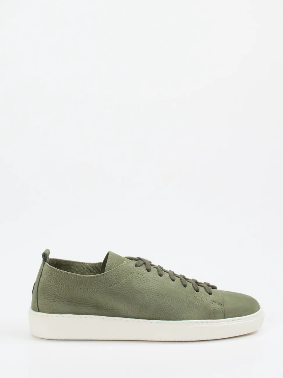 Henderson – Sneaker aus Nubukleder Olivgrün