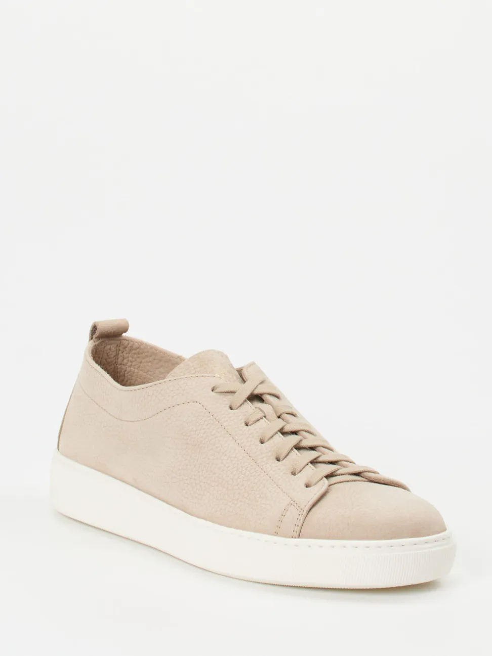 Henderson – Sneaker aus Nubukleder in Beige