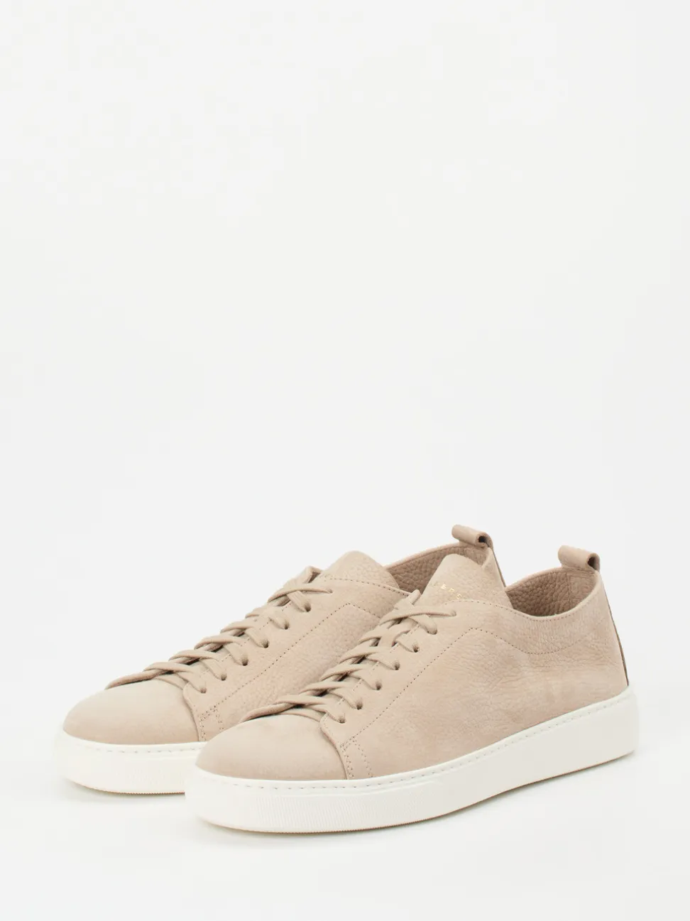 Henderson – Sneaker aus Nubukleder in Beige